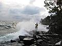 Sk�n bild att ha i �tanke s�h�r i sommarv�rmen.

Platsen �r V�ttern, Gravik. N�gong�ng runt julhelgen -07.