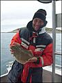 Sandsk�dda 0.71 kg f�ngad utanf�r hamnen p� S�rvaer.