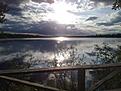 Vy fr�n bastun i Niskaj�rvi (kuoksu)