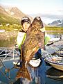 Liten h�lleflundra p� 11,8kg fr�n �rets Norgeresa!!