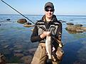 Fin dag p� v�stkusten, fick flera fiskar mellan 1 & 1,5 kg