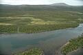 Fr�n helikoptern - vy uppstr�ms Kukkak