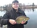 Brax, vikt kanske 1kg+? F�ngades p� jigg