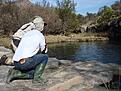 Lektion i flugfiske av Allen, guide och �gare av Campen "The angler and the antilope" i Somerset East, Sydafrika. 

Denna dag var det som fick riktig fart p� mitt flugfiske intresse. Av en ren slump p� tj�nsteresa i Sydafrika 2008. sen gick det som det gick ;-)