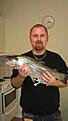 2.8 kg regnb�ge tagen i hyllinge dammen
