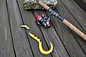 Mitt ena sp� har f�tt en ny rulle och lina.
Sp�: DAM Senso Power Scandinavian Spin, IM6-Carbon, 2,4m 10-30g
Rulle: Shimano Aernos 2500fa
Lina: Berkley Fireline Exceed, 0,17mm

Och s� har jag k�pt lite nya beten. Dessa 2 har jag h�ga f�rhoppningar p�. 
Jigwobbler 6,5cm Parrot och SG Real Eel 20cm Golden Ambulance.