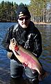Regnb�ge tagen i strandg�len p� h�kens�s tidig v�r 2012. 5kg prick.
