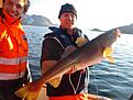 Hammerfest, Torsk 10 kg och Kristoffer, dagens kapten