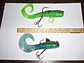 Gr�n Alien Eel och Bl� BFT Boxer (tor jag)