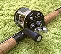 * Olje-sinterbronsbussningar
* UT Power Star Drag broms
* Grund recordspole
* L�ttat med 2*kullagers mellandrev
* 2*kullagrad evighetsskruv
* Keramisk bult i l�ttad linspridare
* 35mm kullagrad vev fr�n Reelman
* Bottenplatta i kromad m�ssing